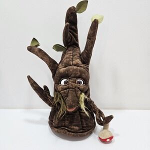 Folkmanis Enchanted Tree Hand Puppet Red Mushroom Eyes Move Plush Stuffed